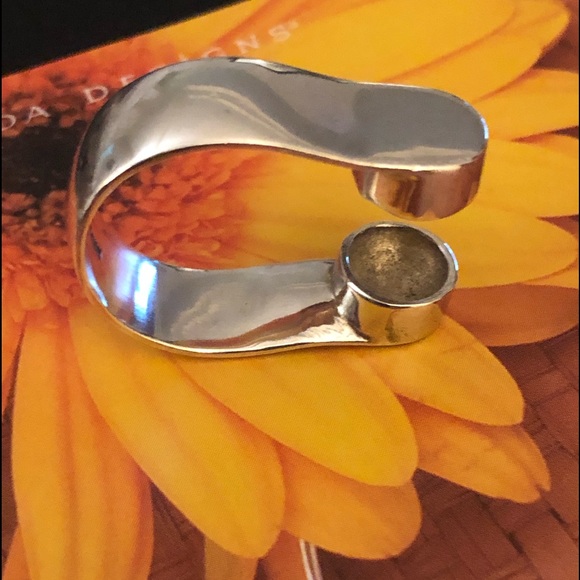 Silpada Sterling Silver Interchangeable Ring with Eight interchangeable … - Picture 4 of 7